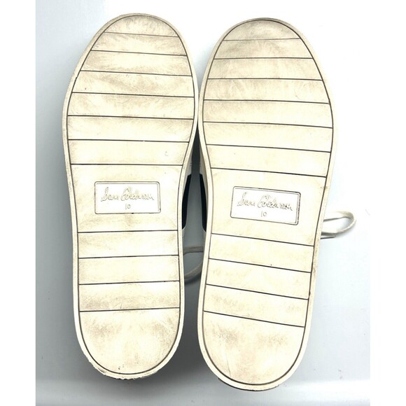 Sam Edelman Enna Casual Sneakers Womens Size 10 White Leather Athletic Shoes - Picture 5 of 5